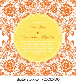 Wedding invitation cards with floral elements.