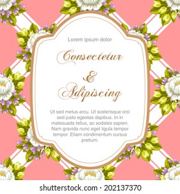 Wedding invitation cards with floral elements.