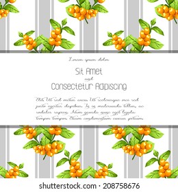Wedding invitation cards with floral elements