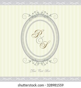 Wedding invitation cards with floral elements.