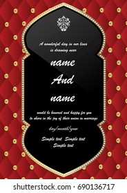 Wedding invitation cards, luxury diamond jewelry.