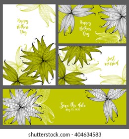 Wedding invitation. Collection cards.
