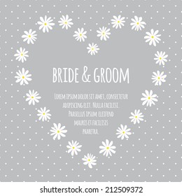 Wedding invitation "Daisies"