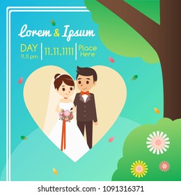 Wedding invitation design