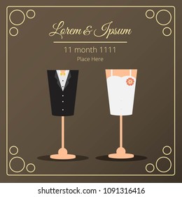 Wedding invitation design