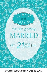Wedding invitation design