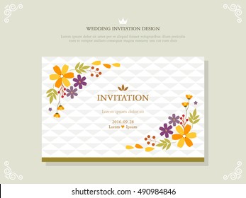 Wedding Invitation Design
