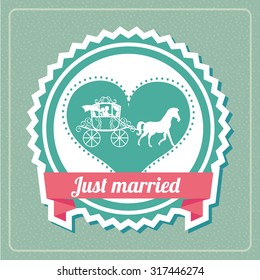 wedding invitation design, vector illustration eps10 graphic 