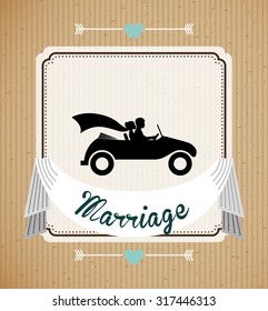 wedding invitation design, vector illustration eps10 graphic 