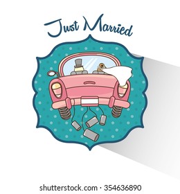 wedding invitation design, vector illustration eps10 graphic 