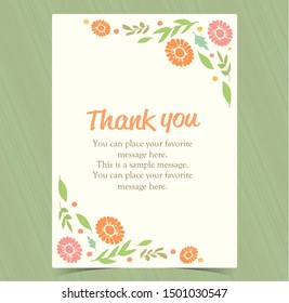 Wedding invitation frame set; flowers, leaves, watercolor, isolated on white. Sketched wreath, floral and herbs garland with green, greenery color. Handdrawn Vector Watercolour style, nature art. 