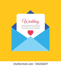 Wedding invitation icon