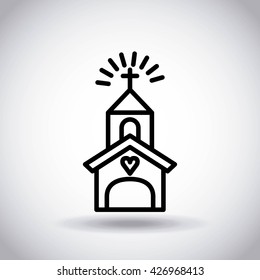 wedding invitation icon  design 