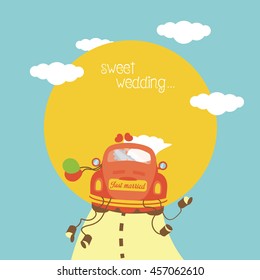 Wedding Invitation icon vector art
