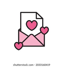 Wedding Invitation Icon Vector Illustration