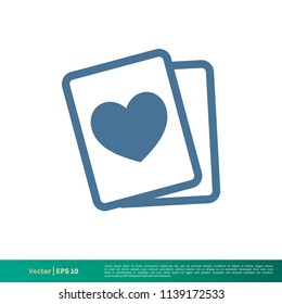Wedding Invitation Icon Vector Logo Template Illustration Design. Vector EPS 10.