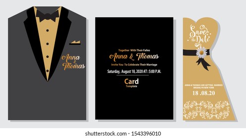Wedding Invitation Jas Clothes Type, 
