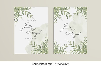 Wedding Invitation Pack With Nature Theme