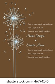 Wedding Invitation Panel