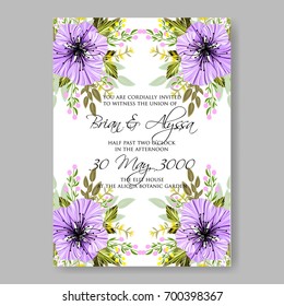Wedding invitation of peony, rose, rununculus, anemone, poinsettia, poppy card printable  template with floral ornament wreath Party floral poster.