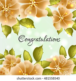 Wedding invitation with peony wreath bouquet
