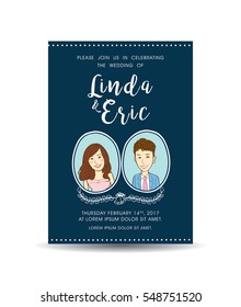 Wedding invitation, save the date cards. Wedding invitation.