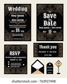 Wedding invitation , Save the date, RSVP card, Thank you card, Table number, Gift tags, Place cards, Respond card. 