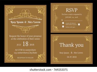 Wedding invitation , Save the date, RSVP card, Thank you card, Table number, Gift tags, Place cards, Respond card.
