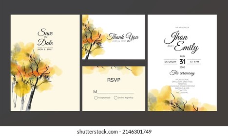 suite de invitados de boda con agua de paisajes naturales salvajes