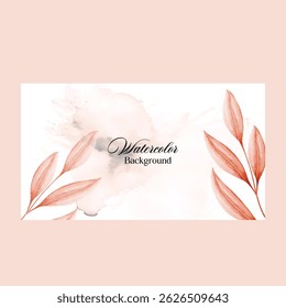 Wedding Invitation Tempate with Vintage Orange Flower Arrangement