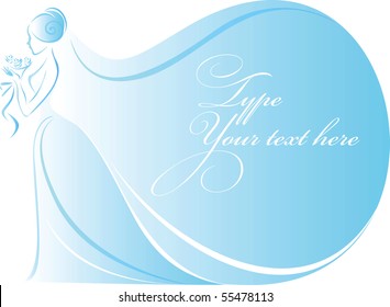 Wedding invitation template