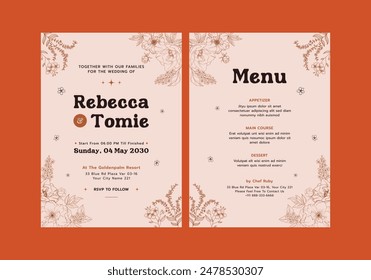  Wedding Invitation Template Card. It’s simple, stylish,
and ready just with a simple customization