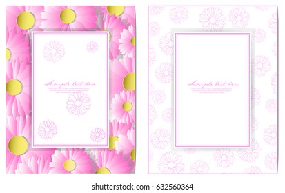 Wedding invitation, template for greeting cards, invitations, banner template, menu, thank you card,