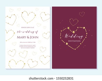 Wedding invitation, thank you card, save the date cards. Wedding invitation, baby shower, menu, flyer, banner template.