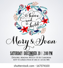 Wedding invitation, thank you card, save the date cards. Wedding set. RSVP card
