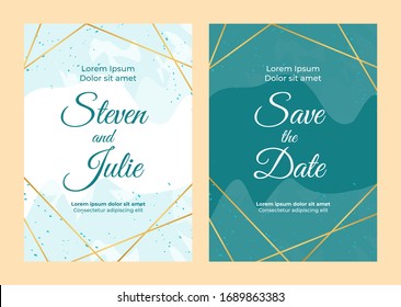 Wedding invitation, thank you card, save the date cards. Wedding invitation.