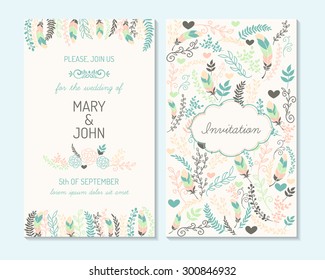 Wedding invitation, thank you card, save the date cards. Wedding invitation.