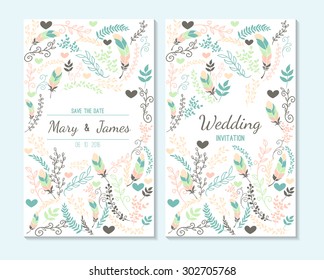 Wedding invitation, thank you card, save the date cards. Wedding invitation.