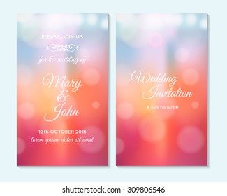 Wedding invitation, thank you card, save the date cards. Wedding invitation.