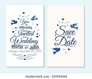 Wedding invitation, thank you card, save the date cards. Wedding invitation.