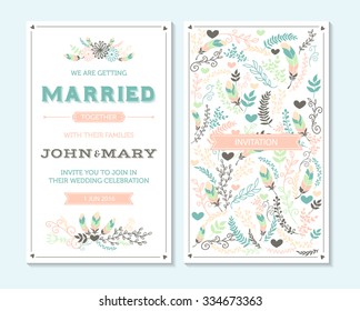 Wedding invitation, thank you card, save the date cards. Wedding invitation.