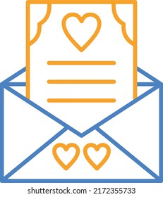 Hochzeit Einladung Vektorsymbol. Kann für Druck-, Mobil- und Web-Anwendungen verwendet werden.