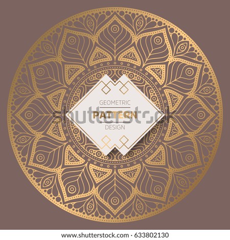 Wedding invitation. Vintage decorative elements. Ornamental floral business cards, oriental pattern, vector illustration. Islam, Arabic, Indian, turkish, pakistan, chinese, ottoman motifs.
