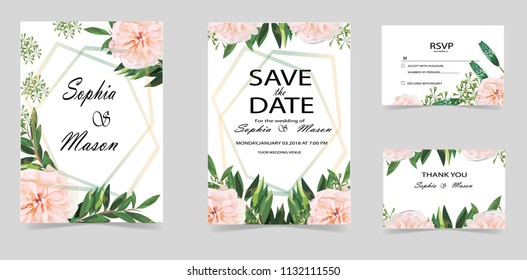 Wedding invite, invitation, rsvp, save the date card design