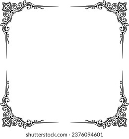 Einfaches Hochzeitsgrenzbild