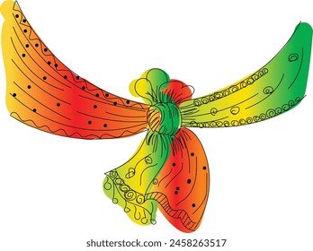 Wedding Knot Art Vector Stock Photo