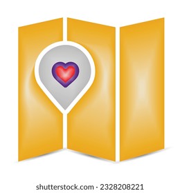 wedding location celebration wedding 3d vector icon