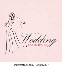 Logo Wedding Dress Images Stock Photos Vectors Shutterstock