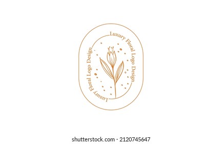 Wedding logo, Botanical rustic trendy greenery vector illustration Floral logo design for wedding invitation, RSVP, Thank you cards, save the date card, Vector illustration.