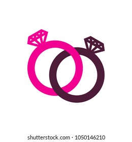 Wedding Logo Icon Design